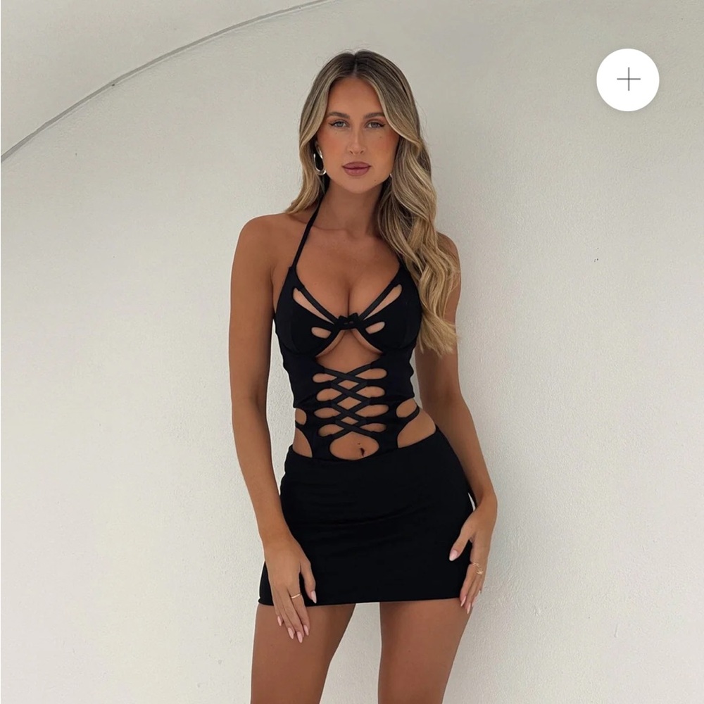 Outcast Mini Cutout Dress